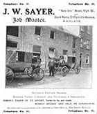 High Street/New Inn Mews J.W. Sayer Job Master[Guide 1903]